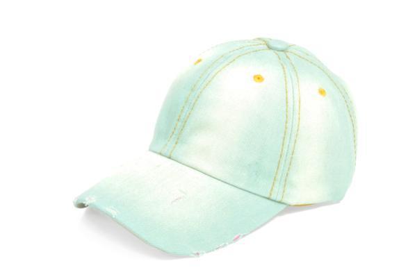 D_krm*お洒落 ウォッシュ加工 デニム 素材 カーブ キャップ / CAP 帽子 sx / メンズ レディース ユニセック 当店通常価格 ¥2,300-拍卖