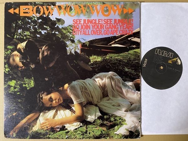 試聴 ジャングルビート ポストパンク Golly! Go Buddy! Chihuahua 収録 Bow Wow Wow See Jungle! LP ロンドンナイト Malcom Mclaren拍卖