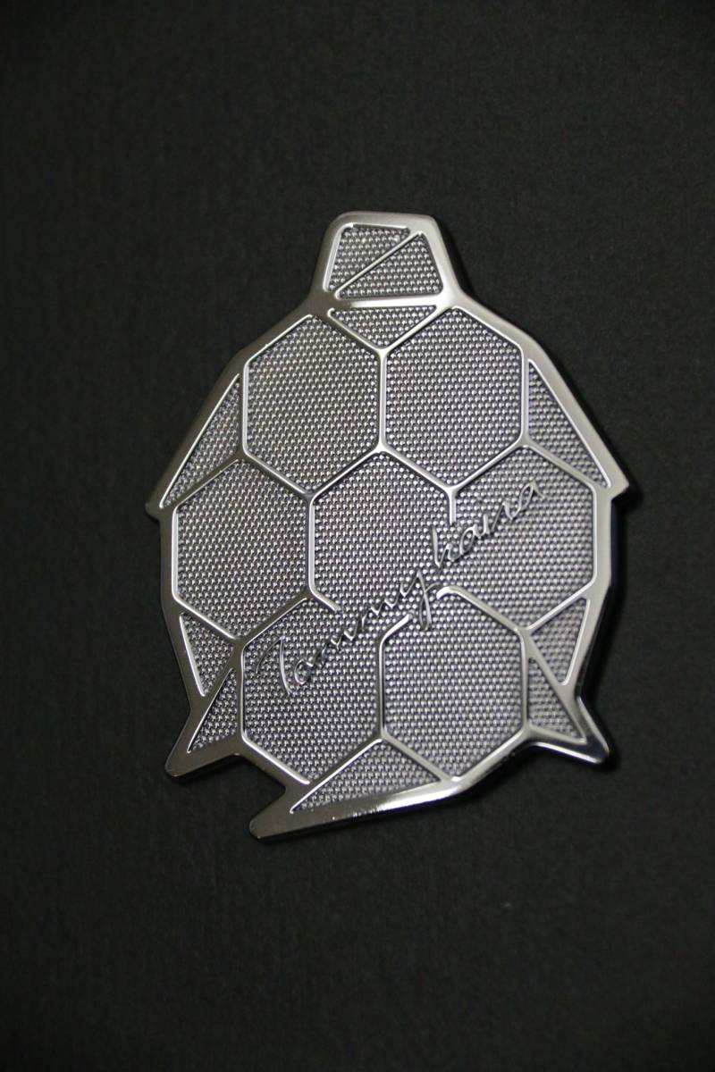 トミーカイラ 亀 エンブレム 銀(シルバー) 新品未使用 レア商品 Tommykaira emblem NEW GT-R インプレッサ スカイライン拍卖