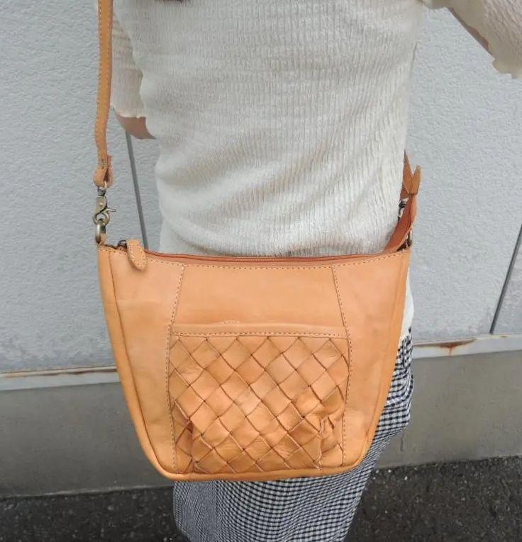 新品☆通常15800円☆ 2WAY ハンド ショルダー バッグ 牛革☆拍卖