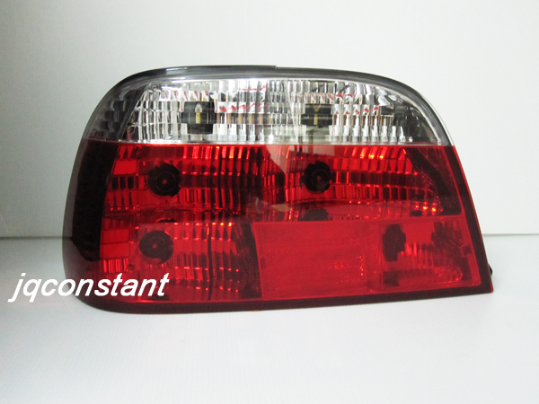 左右セット BMW E38 クリスタルテールランプ レッドクリア拍卖