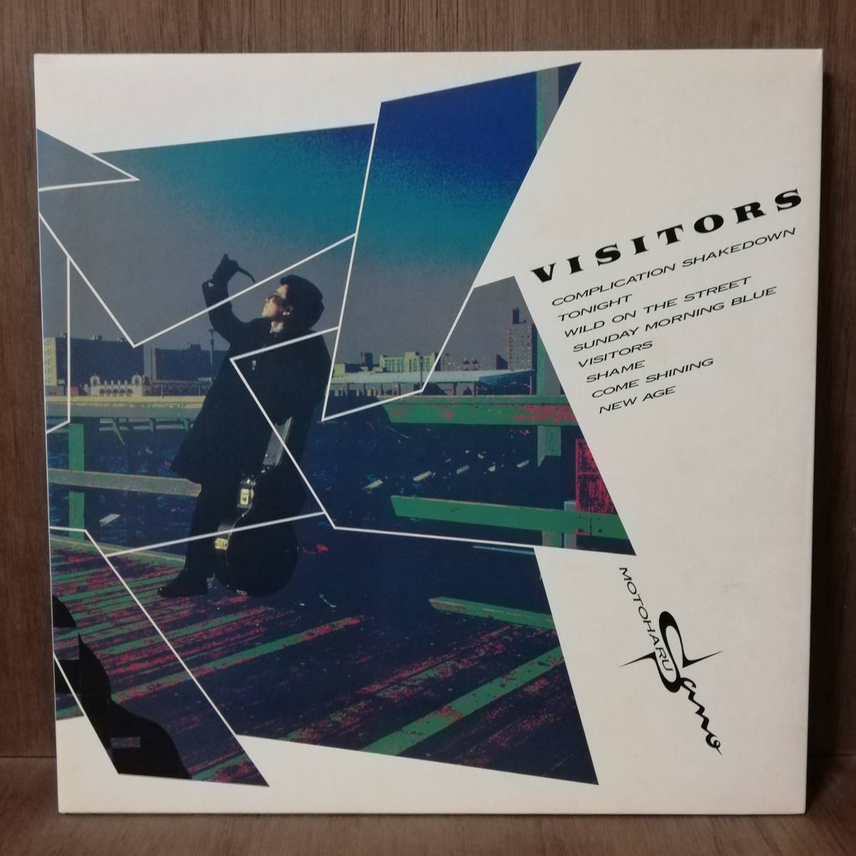 LP - 佐野元春 Motoharu Sano - Visitors - 28・3H-123 - *21拍卖