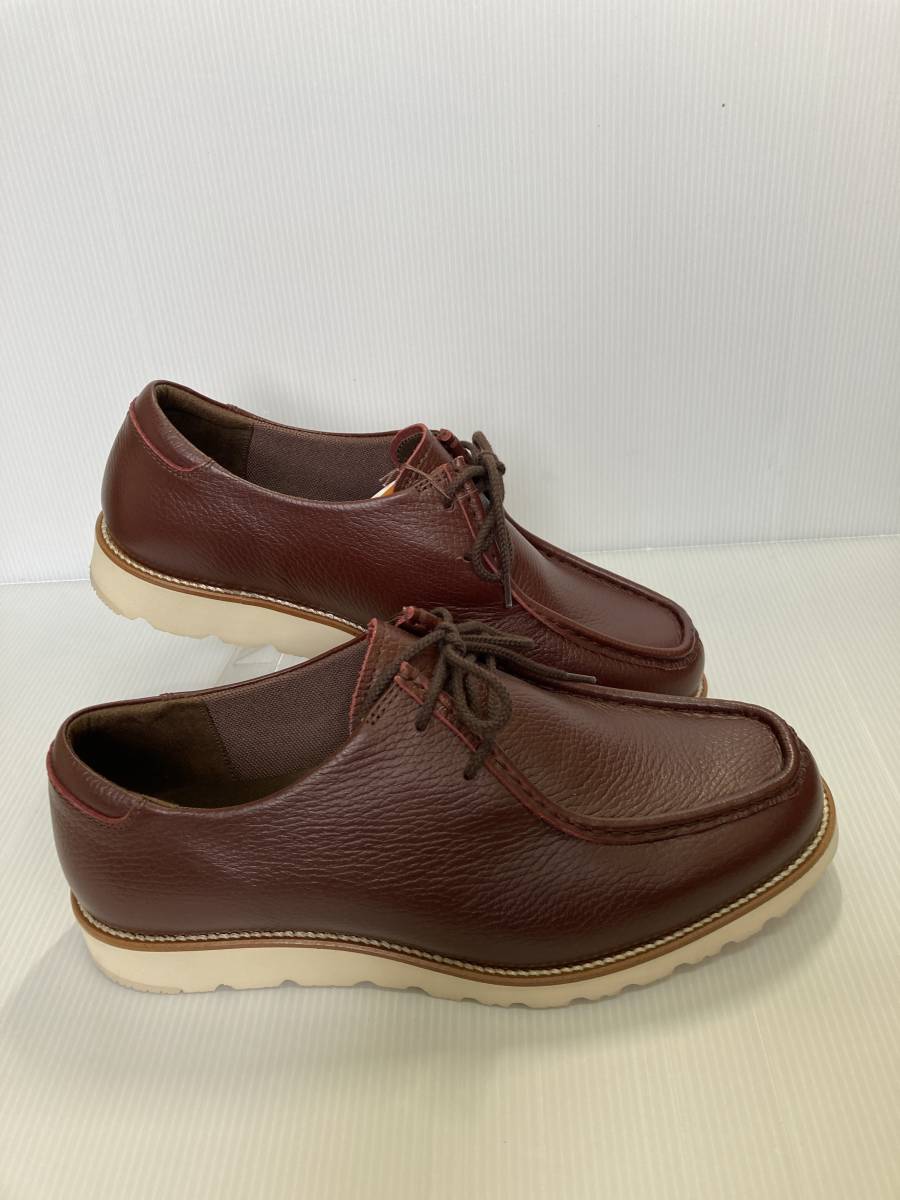 ★お買い得!アシックス 紳士カジュアル ペダラ WP623S 27レッドブラウン 27.0cm 幅EEE 天然皮革 安心の日本製拍卖