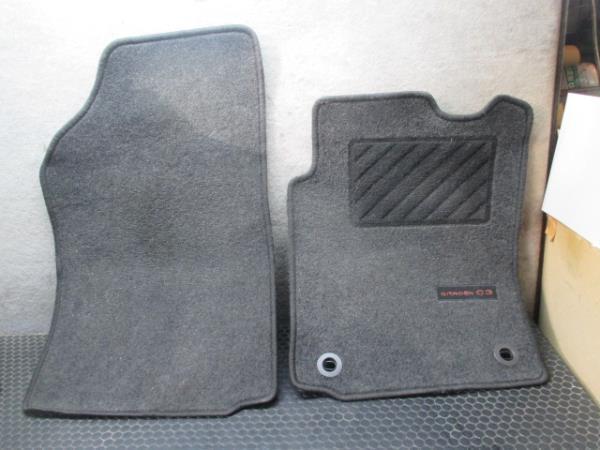 シトロエン C3 A8KFV カーマット フロアマット フロアカーペット マット 2点 No.Y2854拍卖