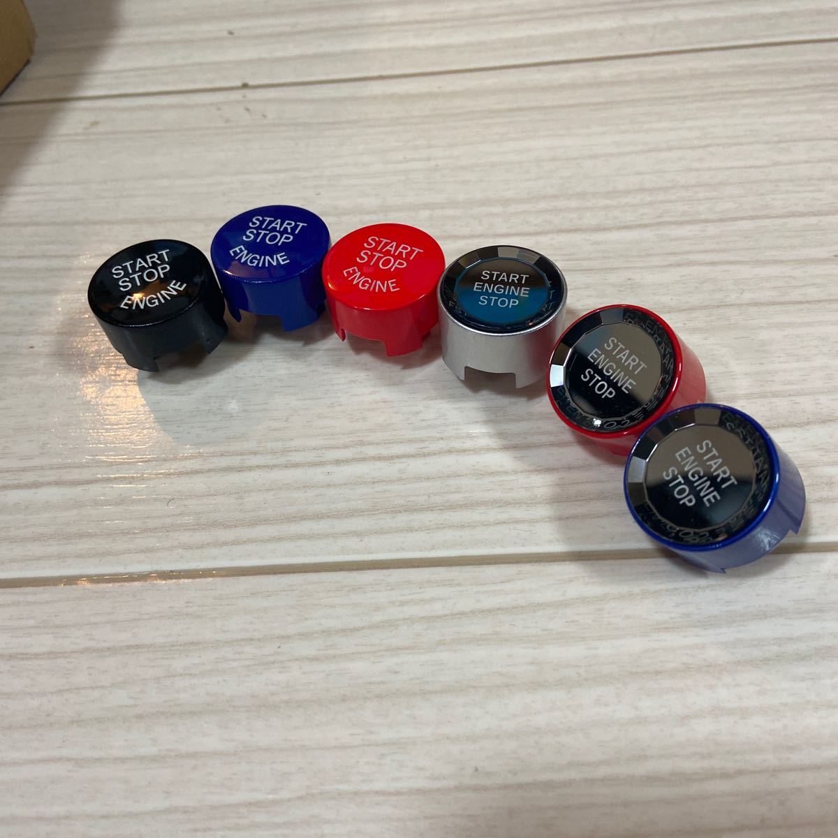 新型 A90 スープラ プッシュスタート ボタン 各色 エンジン スイッチ インテリアパネル ガーニッシュ トリム 内装 カスタム パーツ 部品拍卖