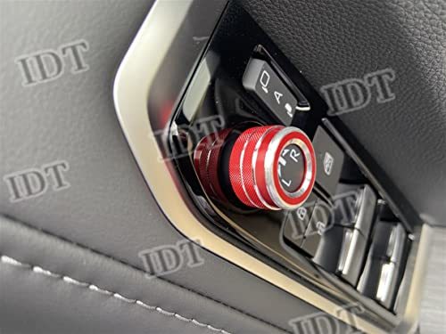 IDT スバル ソルテラ ドアミラー コントロール ダイヤルリング レッド スイッチ ガーニッシュ レッド インテリアパネル カスタム パーツ拍卖