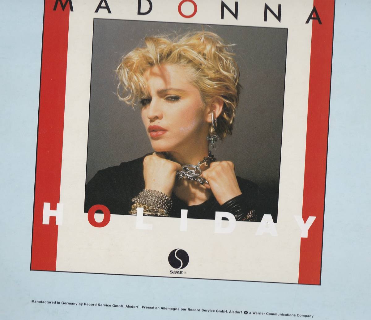 80’s hit 12inch★MADONNA / Holiday / Lucky star★picture sleeve・ドイツ盤・Sire★拍卖