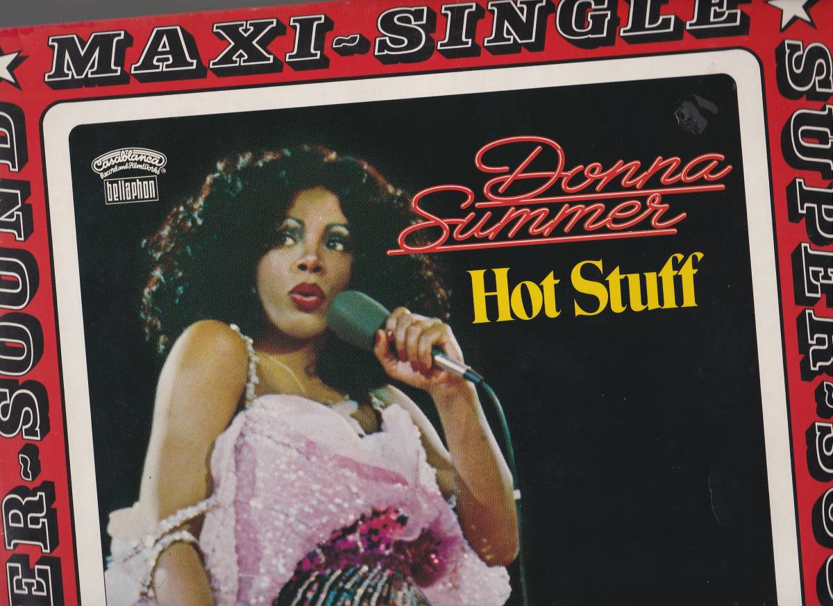 ダンクラ12inch★DONNA SUMMER / Hot stuff / Journey to the centre of your heart★picture sleeve・ドイツ盤・Casablanca★拍卖