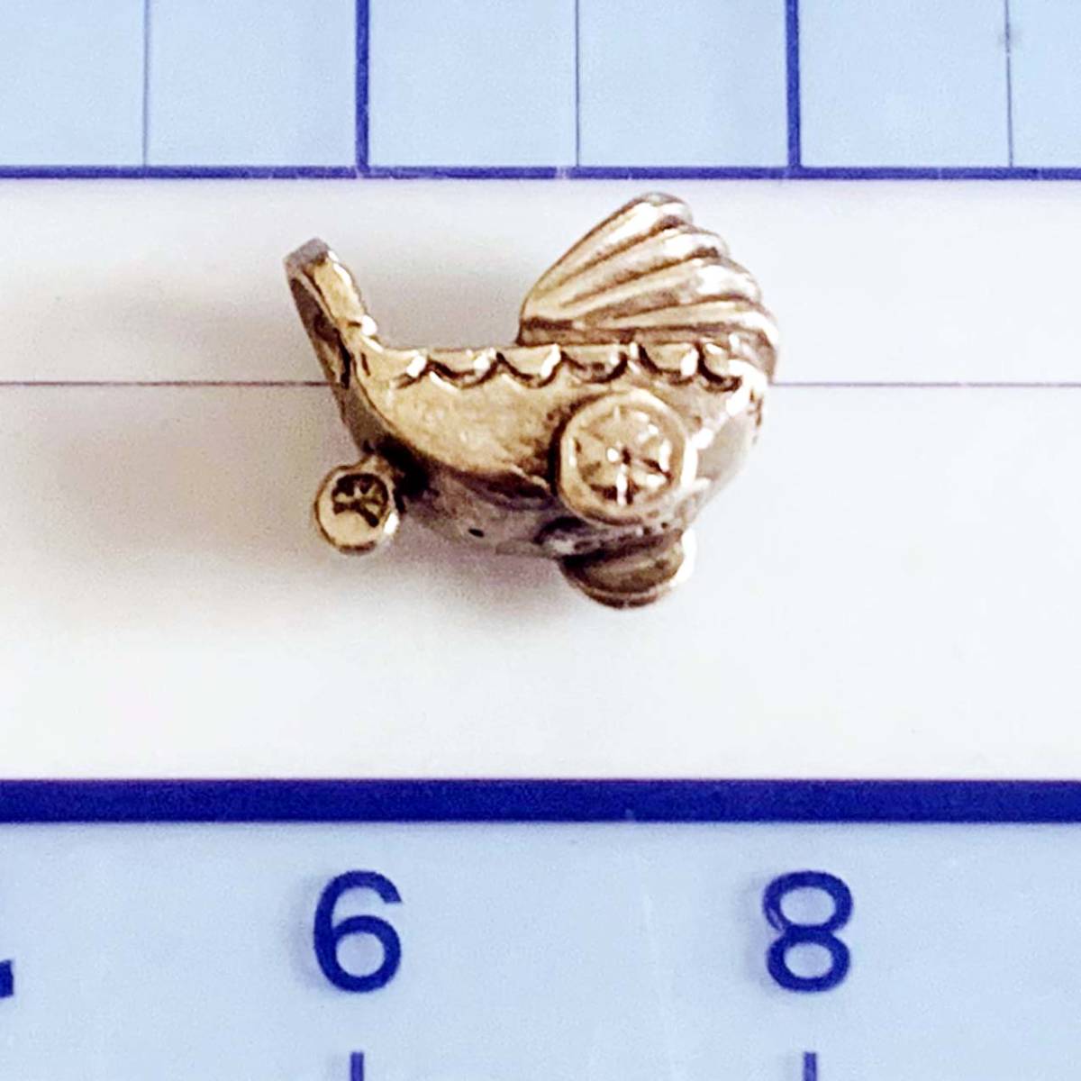 中古 ベビーカー 925シルバー銀製 ペンダント No.5245拍卖