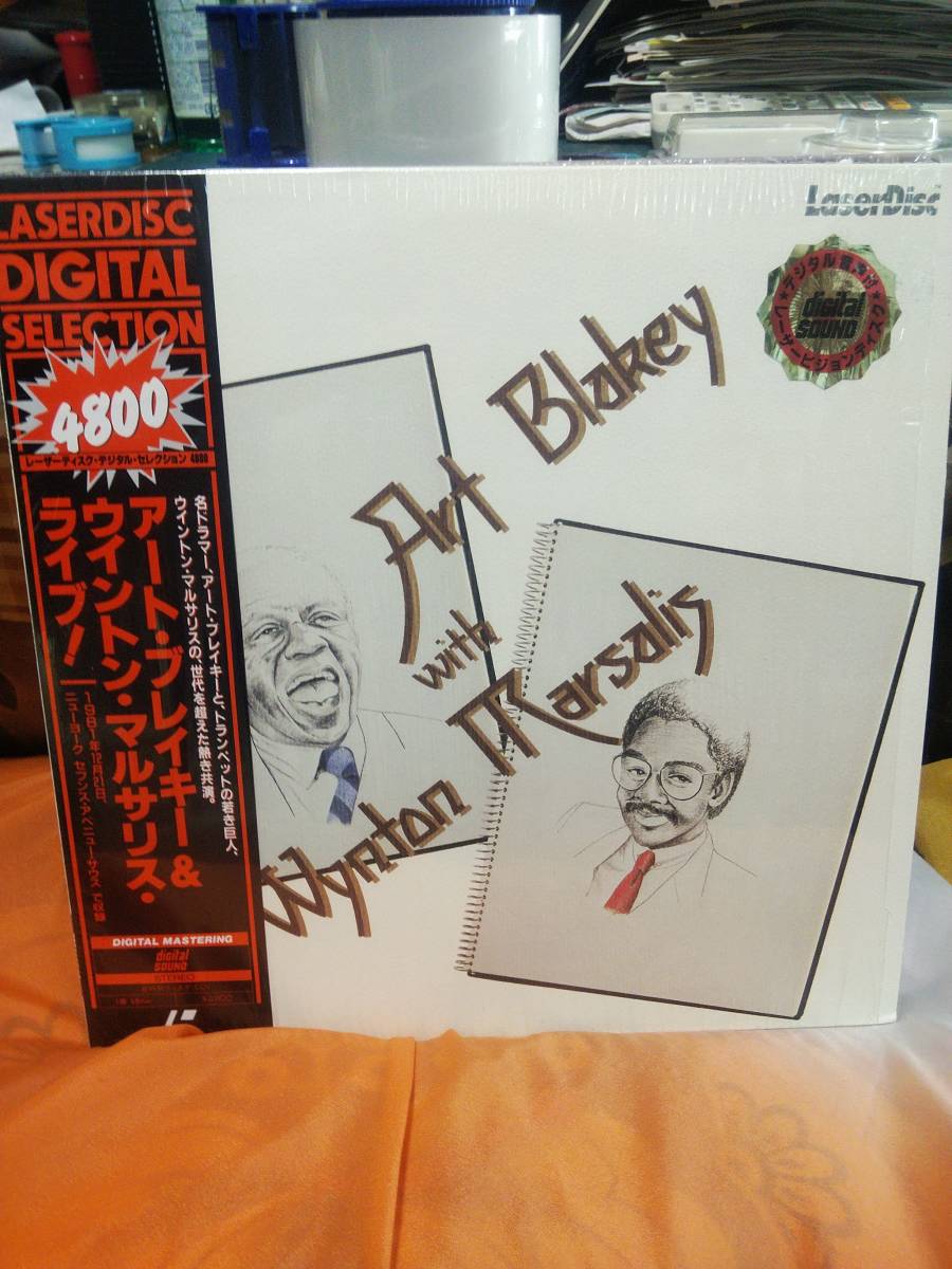 ◆アート・ブレイキー&ウイントン・マルサリス/ライブ 中古LDレーザーディスク拍卖