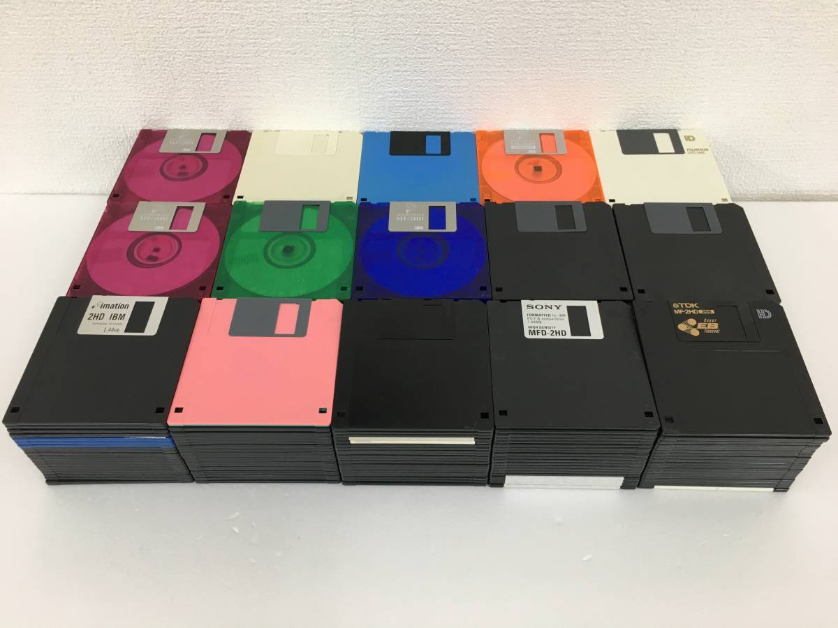 ★☆N304 中古品 3.5インチ フロッピーディスク まとめ売り 300枚 セット SONY 他☆★拍卖
