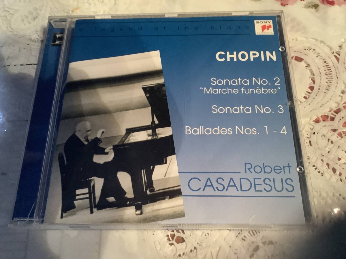 Sカサドッシュ   ショパン作品集  ピアノソナタ第2・3 バラード拍卖