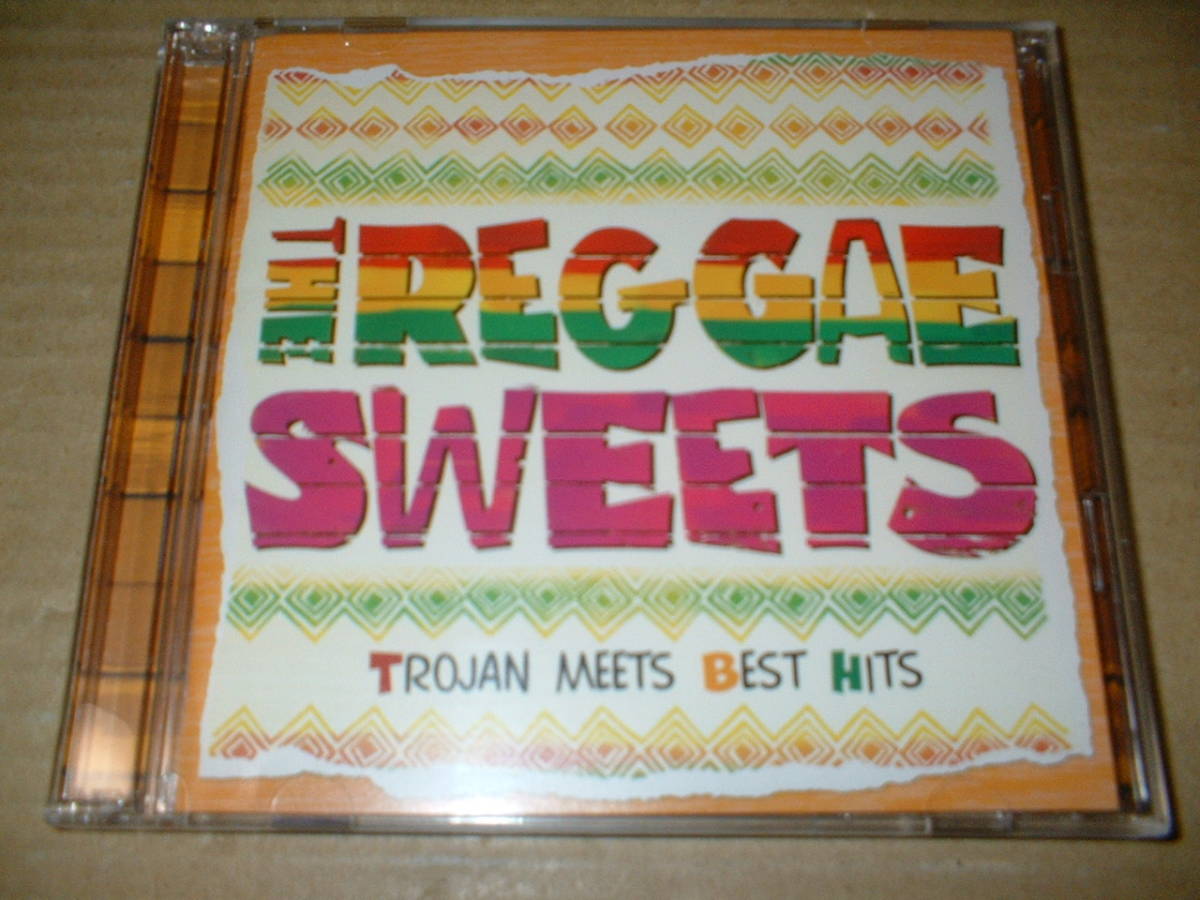 【国内2枚組CD】ジョン・ホルト、デニス・ブラウン、バリー・ビッグス、他/The Reggae Sweets Trojan Meets Best Hits (全44曲拍卖