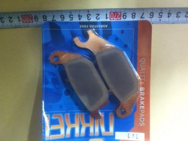 新品送料込デイスクパッド CBR150R リア1個NIKKEI343拍卖