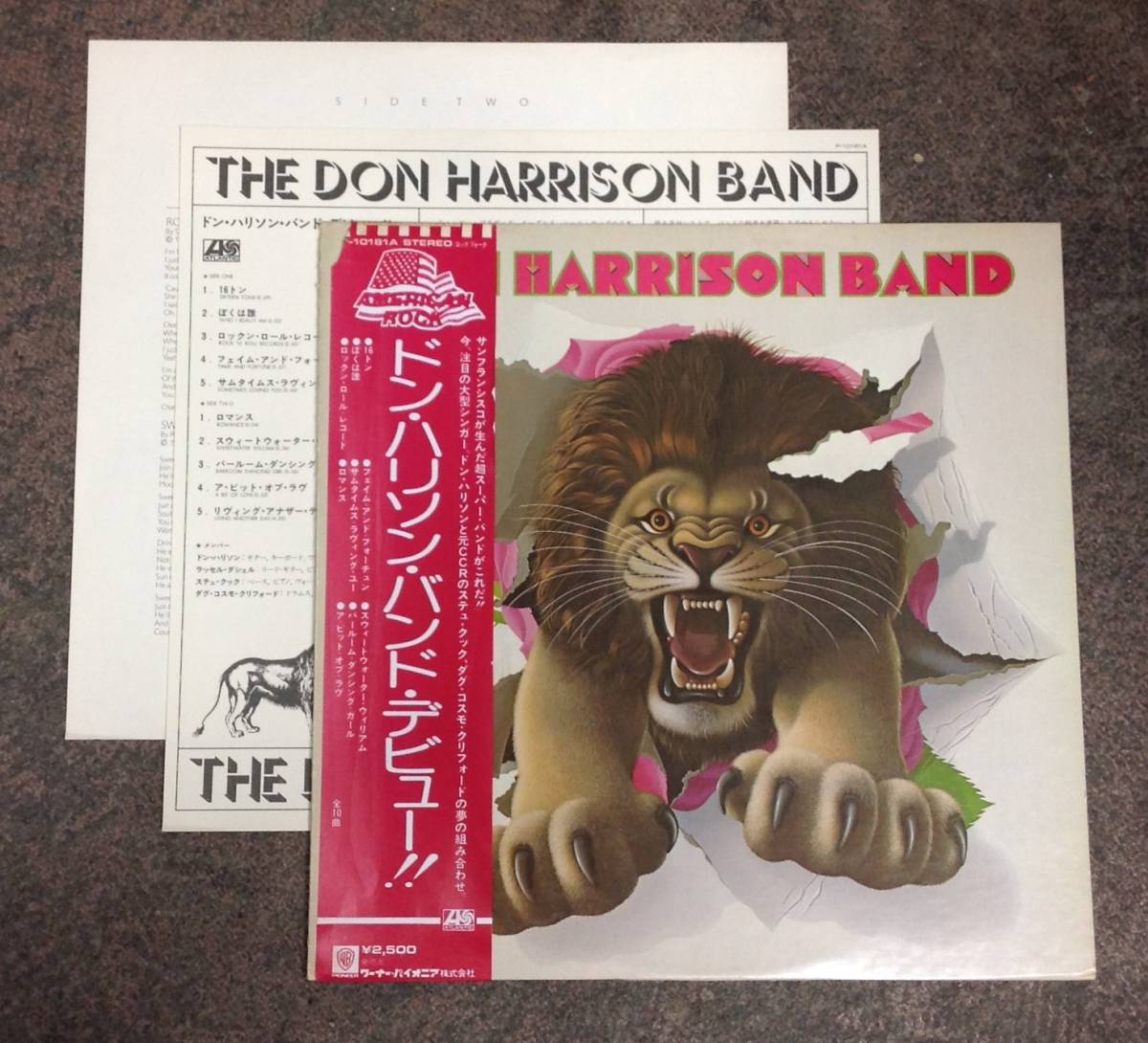 Don Harrison band 1 lp , Japan press , (two members ex-CCR)拍卖