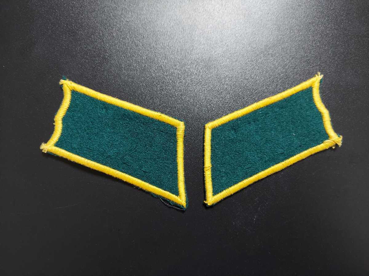 WW2フィンランド軍 実物戦後製造襟章 イェーガー(猟兵) 兵 WWⅡ第二次世界大戦 冬戦争 継続 ラップランド 階級章拍卖