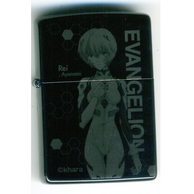 ジッポー エヴァンゲリオン エヴァンゲリヲン レイ ブラックチタンコート/送料無料拍卖