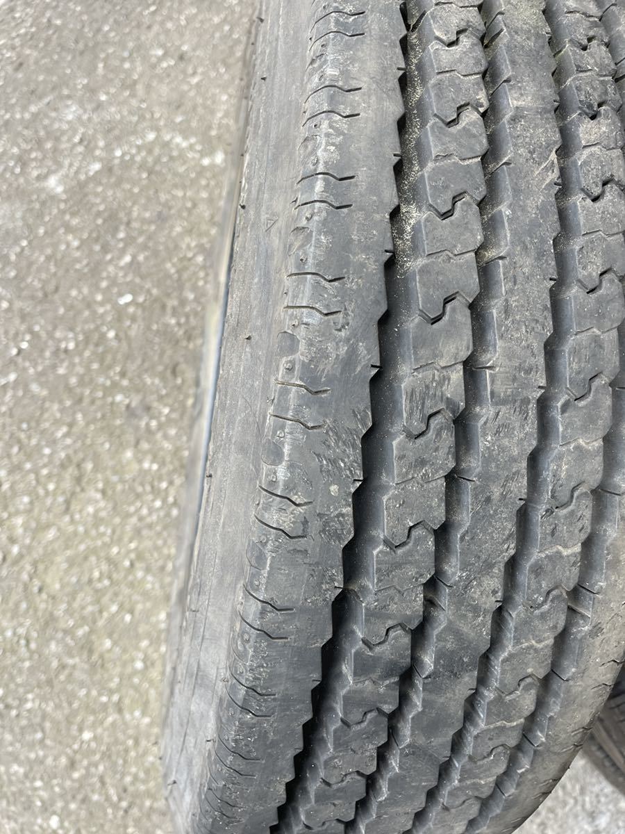 ヨコハマタイヤ 215/70R17.5 118/116L RY103 2006年製 スペアタイヤ 12ミリ 1本拍卖