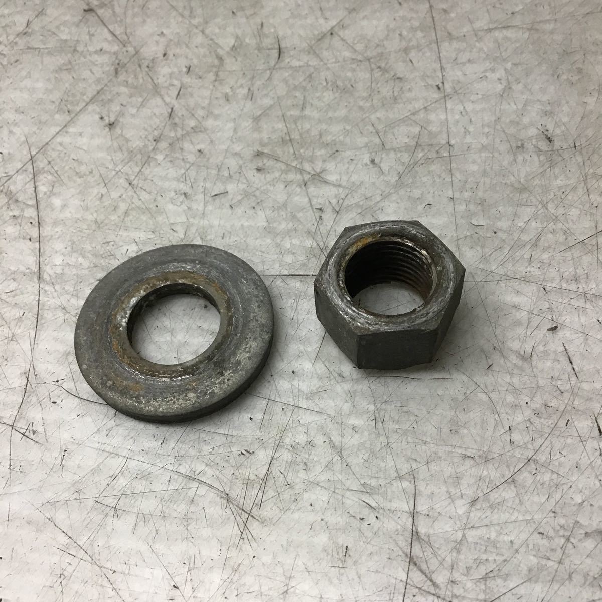 D61-45 スズキ ストリートマジック CA1LB リアホイール ナット ワッシャー 純正部品拍卖