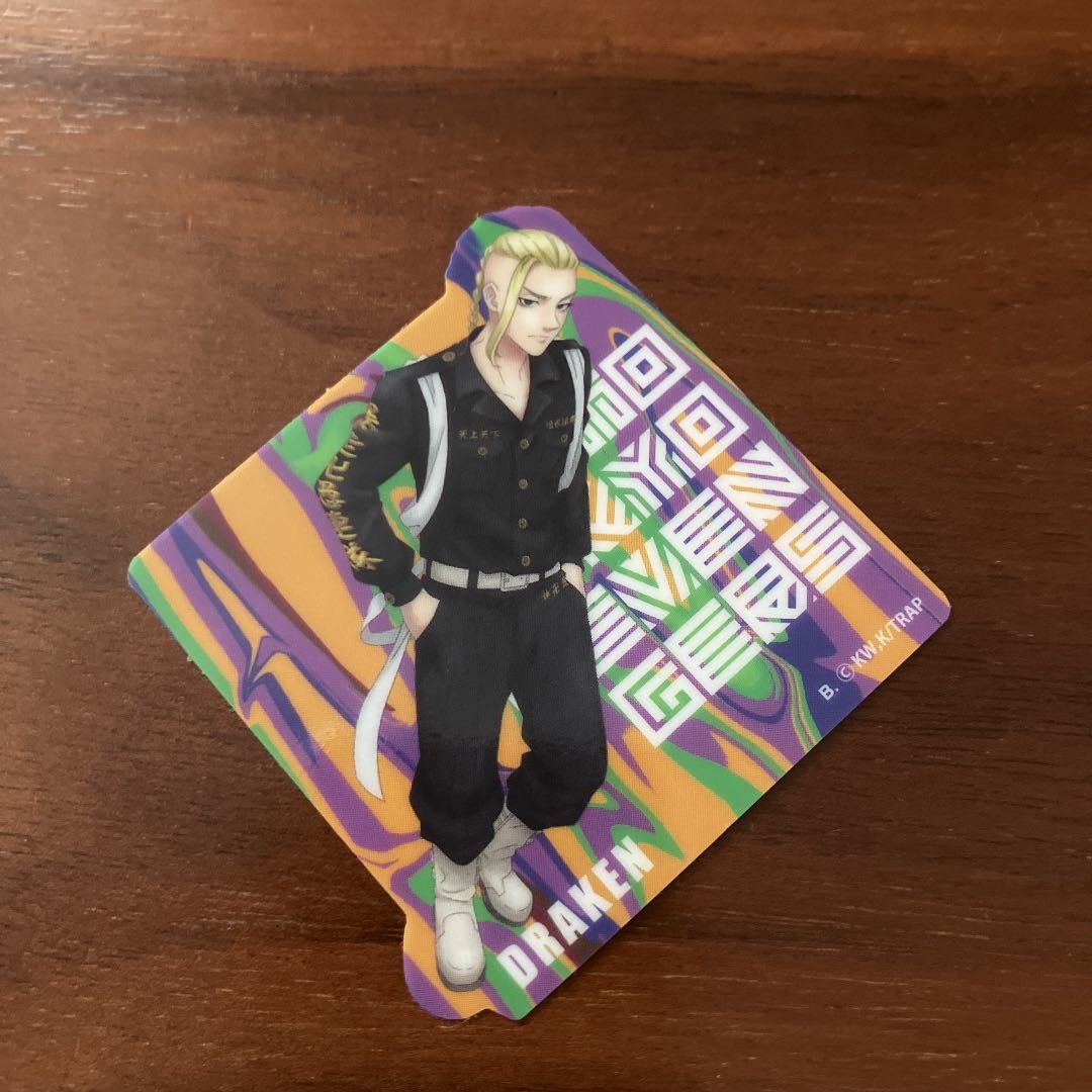 東リべ 東京リベンジャーズ グミ ダイカットステッカー ドラケン 龍宮寺堅拍卖