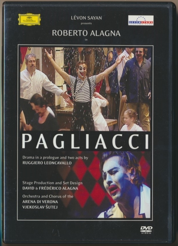 DVD●Leoncavallo - Pagliacci ROBERTO ALAGNA 輸入盤拍卖