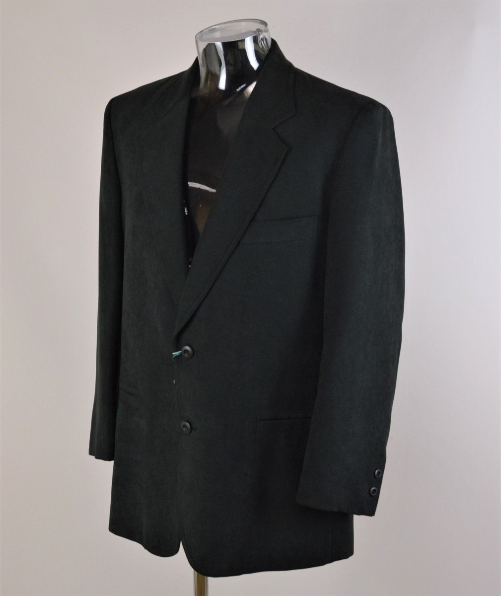 在庫処分 3300円スタート!【シムカ】メンズ ジャケット M 黒 33767-1 新品 未使用 秋冬用 ブレザー テーラード 上質 アウトレット 超特価@拍卖