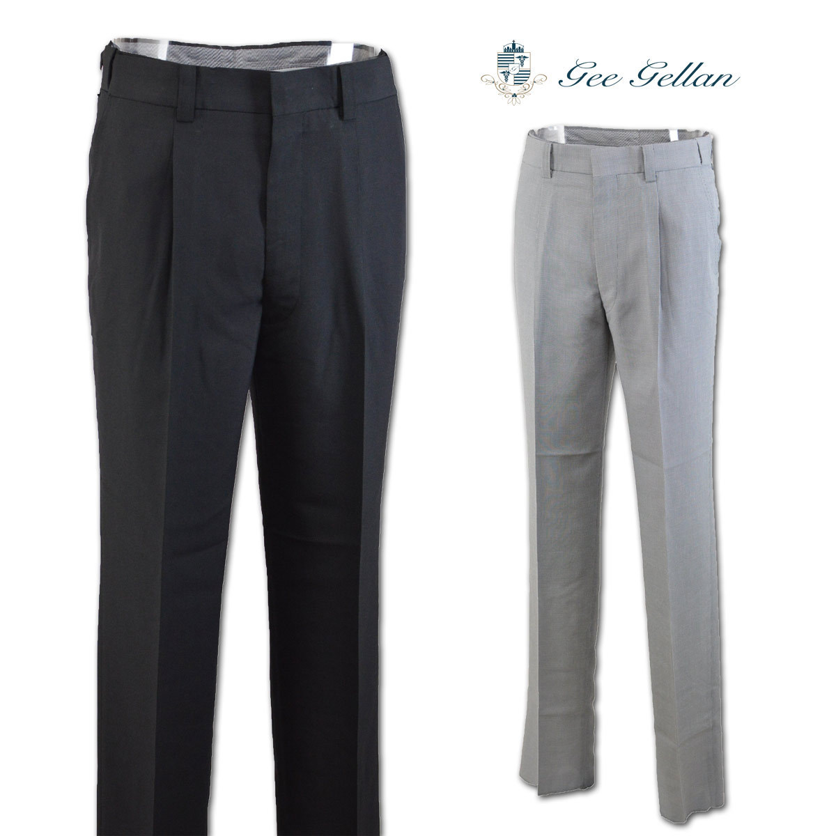 50%OFF【ゲラン】メンズ パンツ 91cm 千鳥格子 3210-4002-11 GEE GELLAN セール 春夏 カジュアル 上質素材 おしゃれ かっこいい @拍卖