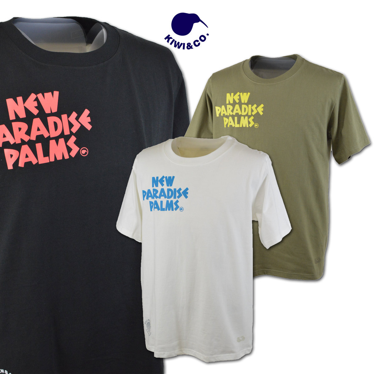 【キウイ】メンズ 半袖Tシャツ カーキ L KIWI6LC02M213-24 edit of KIWI エディットオブキウイ ゴルフ FRUIT OF THE LOOM @拍卖