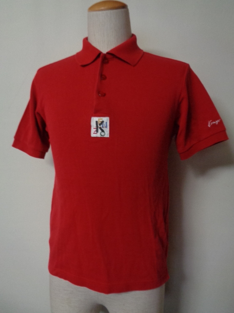 ケンゾー ゴルフ KENZO GOLF ポロシャツ M 赤 レディース トップス 拍卖