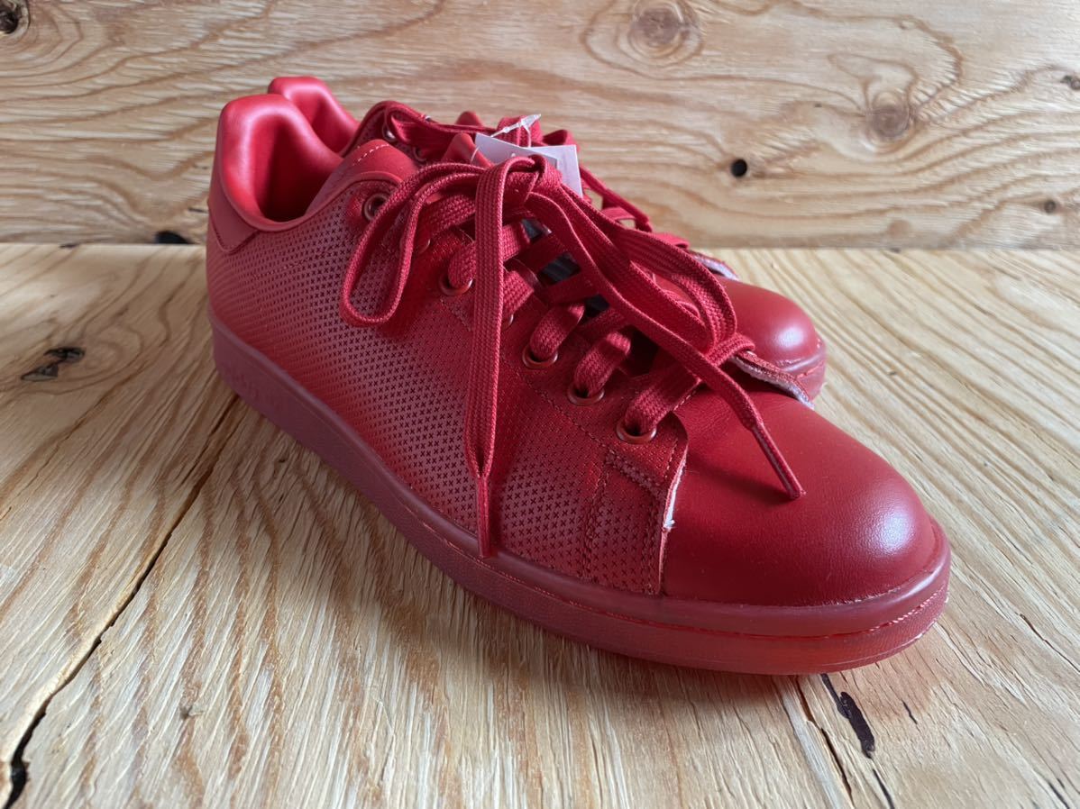 28cm◆アディダス adidas◆スタンスミス アディカラー 赤 レッド US 10 新品未使用 スニーカー レア S80248拍卖