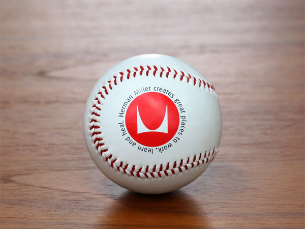 野球ボール アメリカハーマンミラー社イベント限定 新品未使用品拍卖