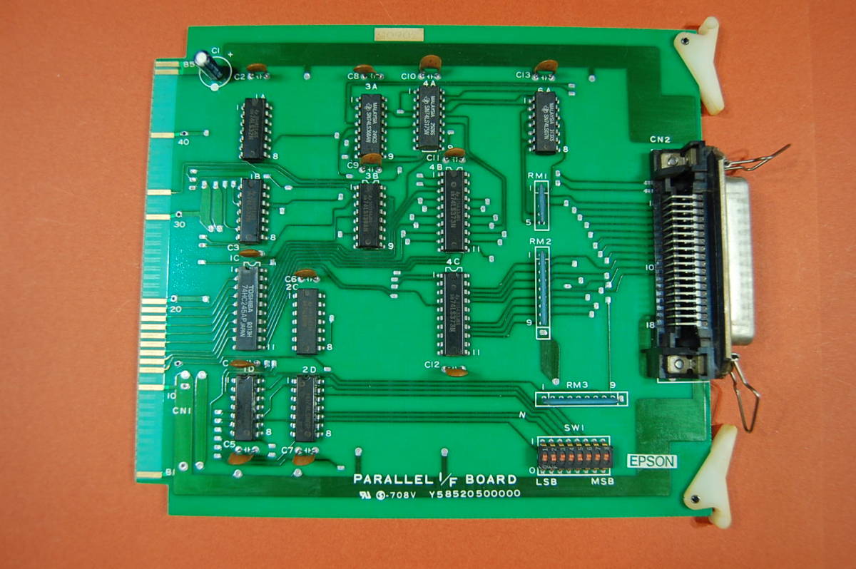 PC98 Cバス用 インターフェースボード EPSON PARALLEL I/F BOARD 明細不明 動作未確認 現状渡し ジャンク扱いにて O-122 0605 拍卖
