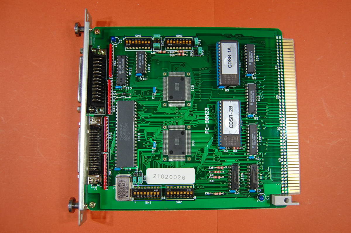 PC98 Cバス用 インターフェースボード 明細不明 PC98M23 キャラベル SASI・SISC I/F? 動作未確認 現状渡し ジャンク扱いにて O-138 0026 拍卖