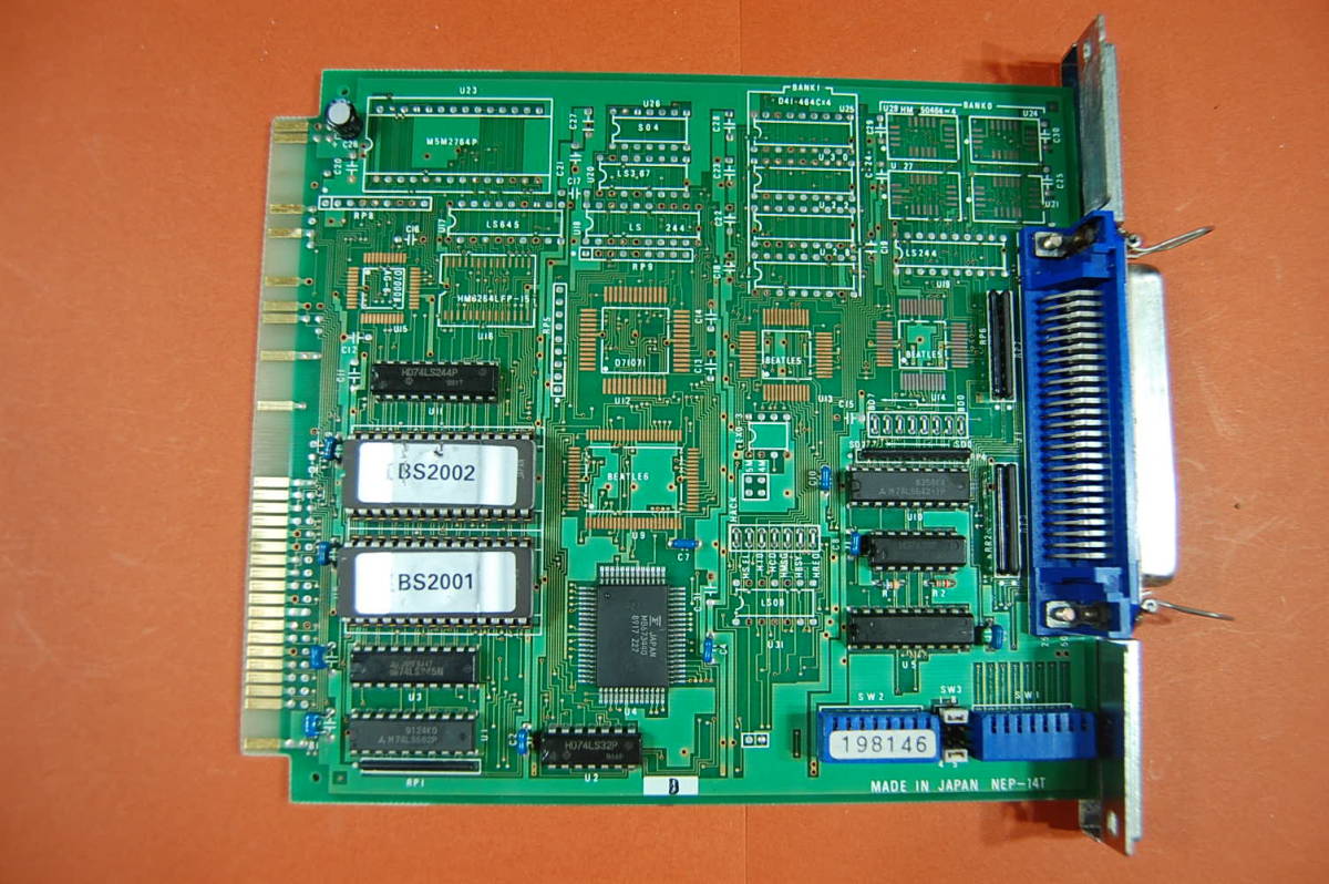 PC98 Cバス用 インターフェースボード TEXA? NEP-14T SCSI I/F? 動作未確認 ジャンク扱いにて O-140 拍卖