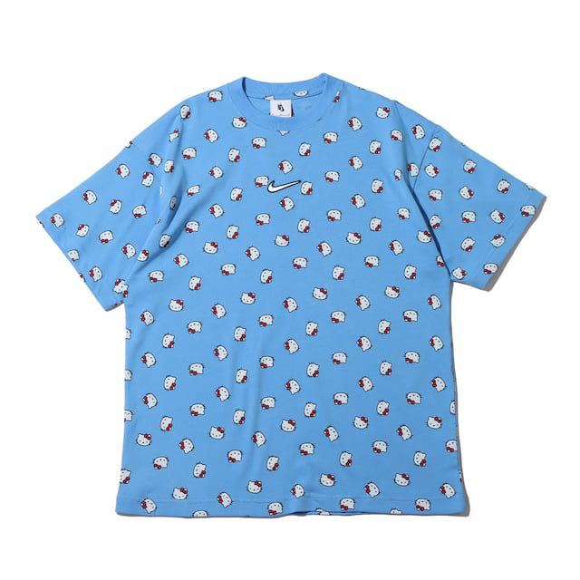 【新品未使用】 22SS 新作 新品 NIKE ナイキ HELLO KITTY TEE Tシャツ カットソー L ハローキティ カットソー 半袖 総柄 即決早い者勝ち拍卖