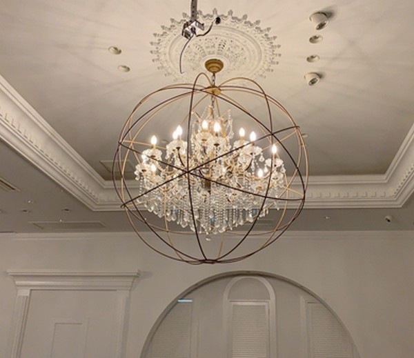 §極上の逸品!【豪華絢爛 シャンデリア / クリスタルフロアランプシャンデリア / 天井照明 店舗装飾 全18灯 希少 リビング 】L09151拍卖