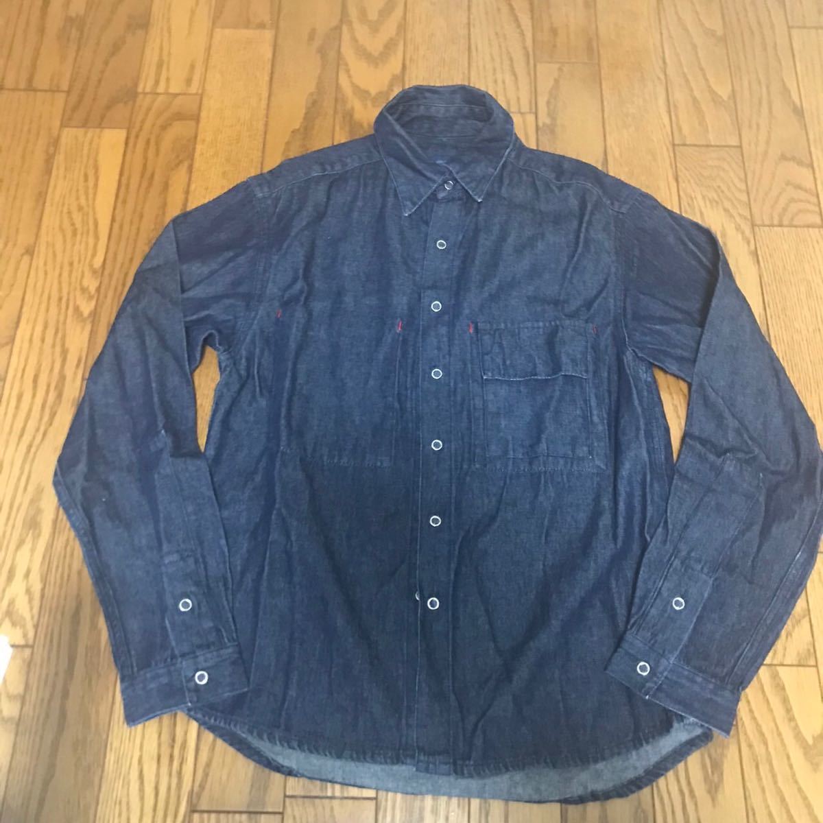 sun valley サンバレー デニムシャツ 3回ぐらい着用 お兄 アメカジ ビター サイズS拍卖