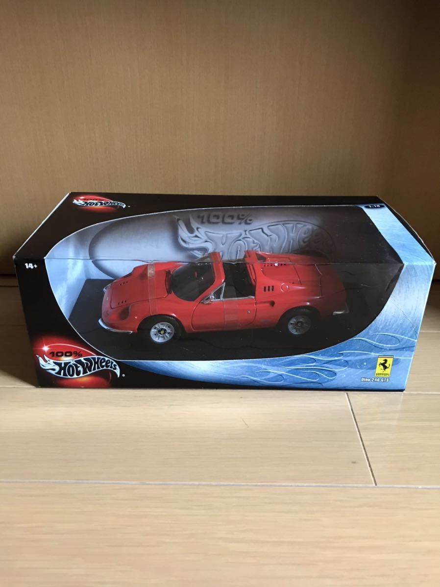 C フェラーリ Ferrari Dino 246 GTS ホットウィール 未開封品拍卖