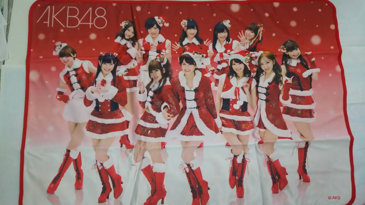AKB48 ブランケット クリスマス柄 新品拍卖