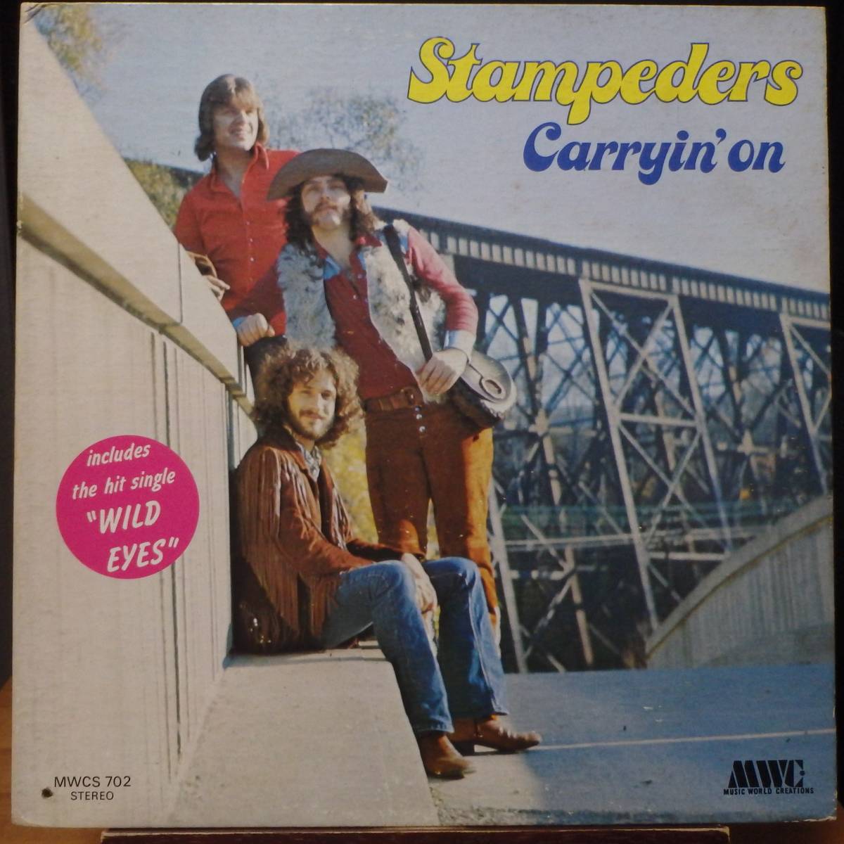 【CR510】STAMPEDERS 「Carryin’ On」, ’71 CANADA Original ★クラシック・ロック/フォーク・ロック/カントリー・ロック拍卖