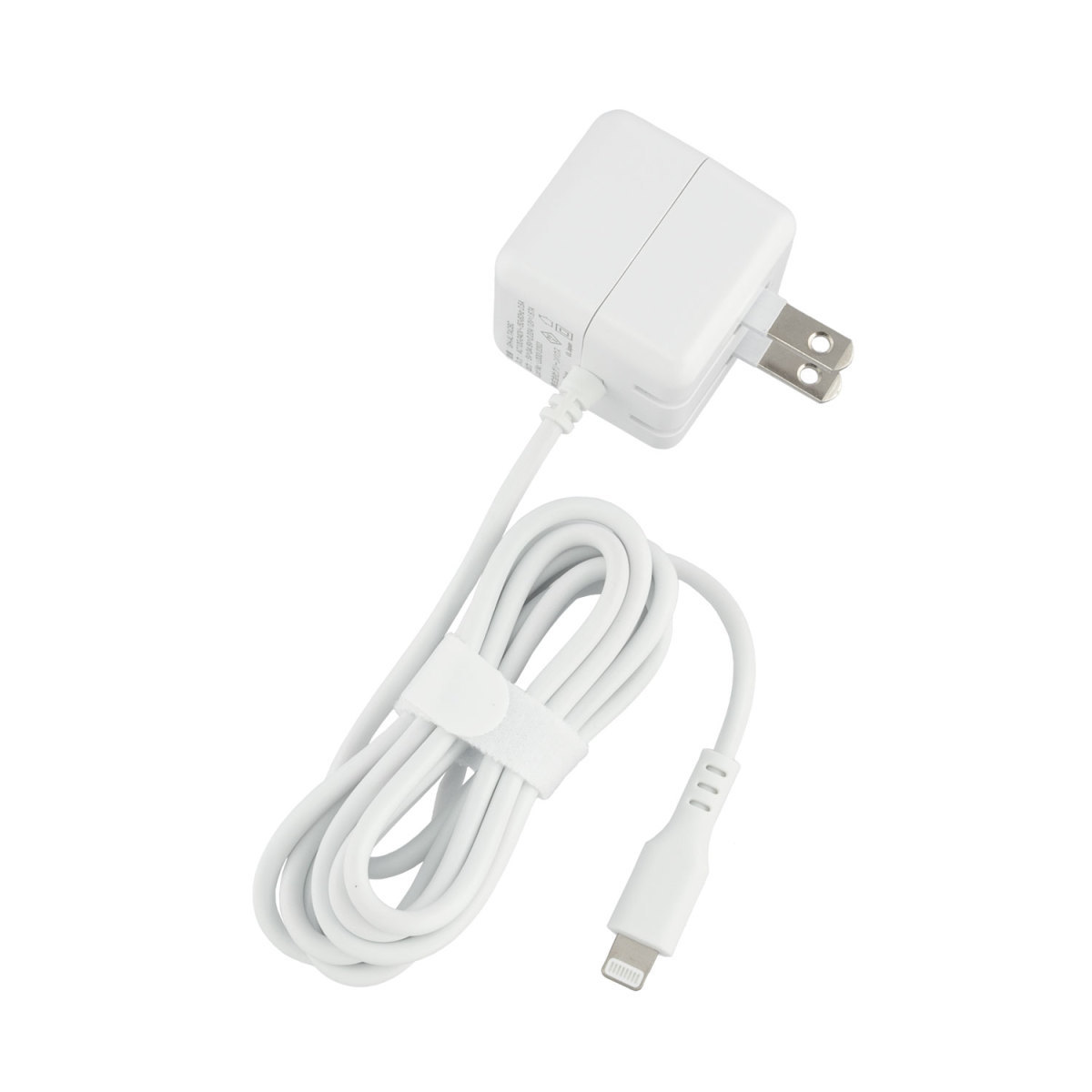 AC充電器 AC-Lightningアダプタ Lightningケーブル一体型AC充電器 PD20W 1.5m ホワイト GH-ALTACBC-WH/0267拍卖