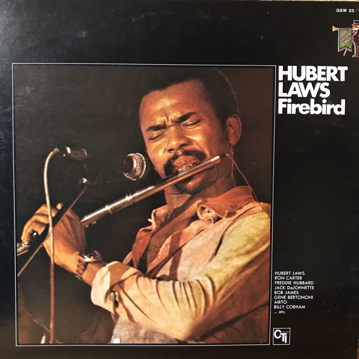 2LP. HUBERT LAWS - FIREBIRD プロモ美盤拍卖