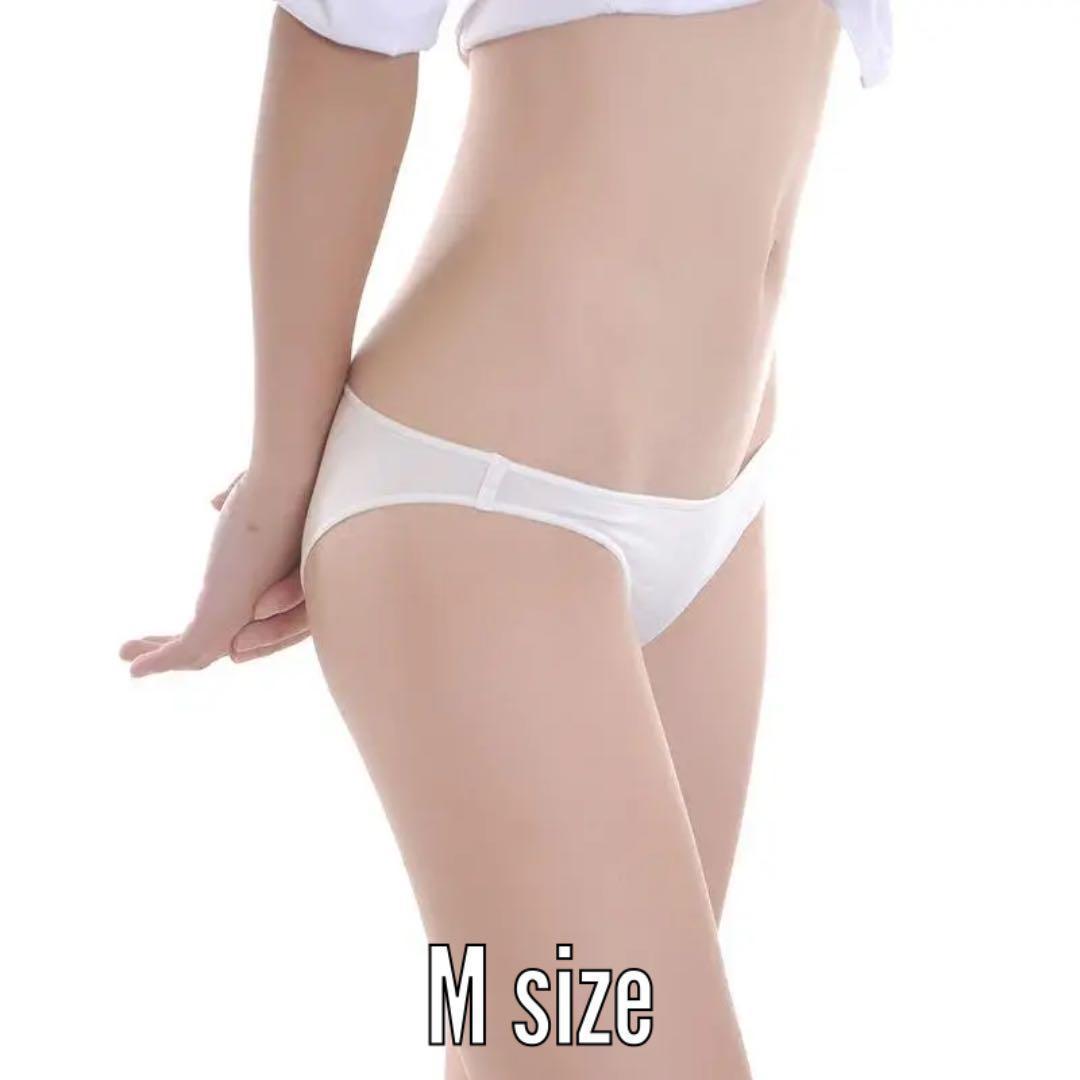D-64.匿名配送 ショーツ レディース ホワイト M拍卖