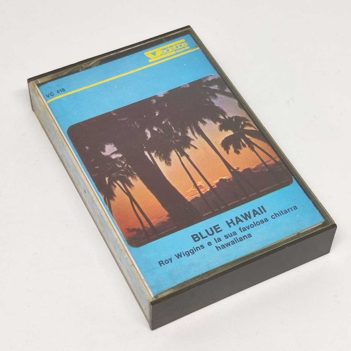 ロイ・ウィッジンズ Little Roy Wiggins カセットテープ BLUE HAWAII ブルーハワイ イタリア盤 Vedette エキゾチック スチールギター拍卖