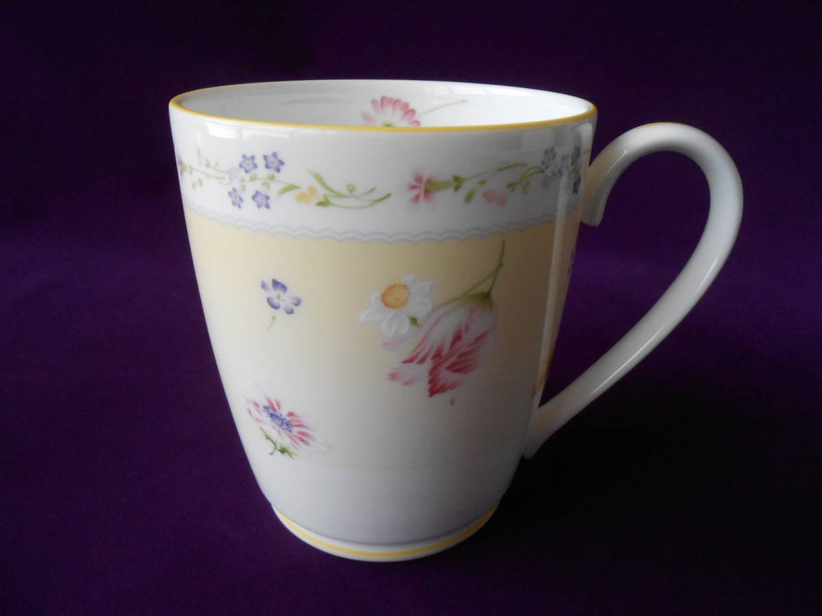 ノリタケ! ☆ジュヌフレール・マグカップ☆ 新品 ギフト コーヒー 紅茶 ミルク 茶器拍卖