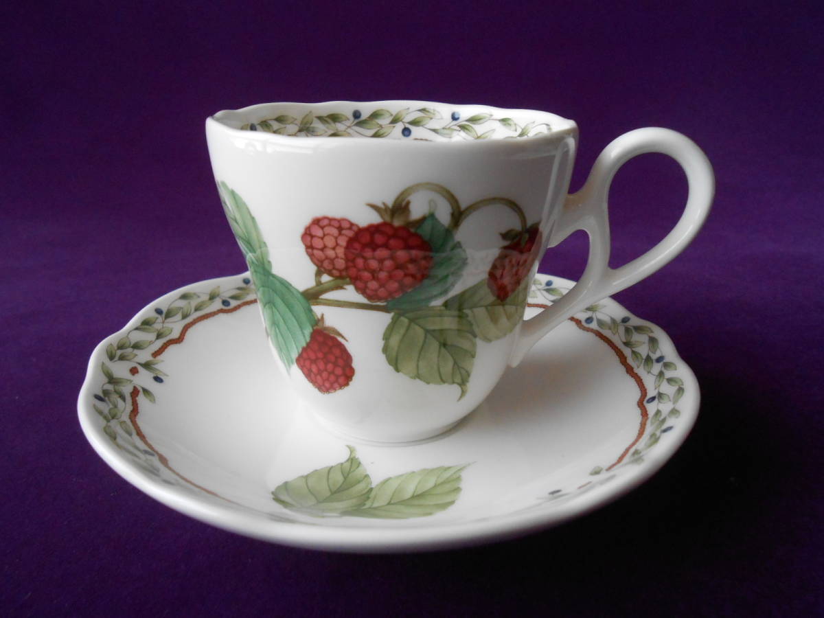 ノリタケ! ☆ロイヤルオーチャード・デミタス碗皿☆ オーチャードガーデン 新品 コーヒー 紅茶 茶器 ギフト拍卖