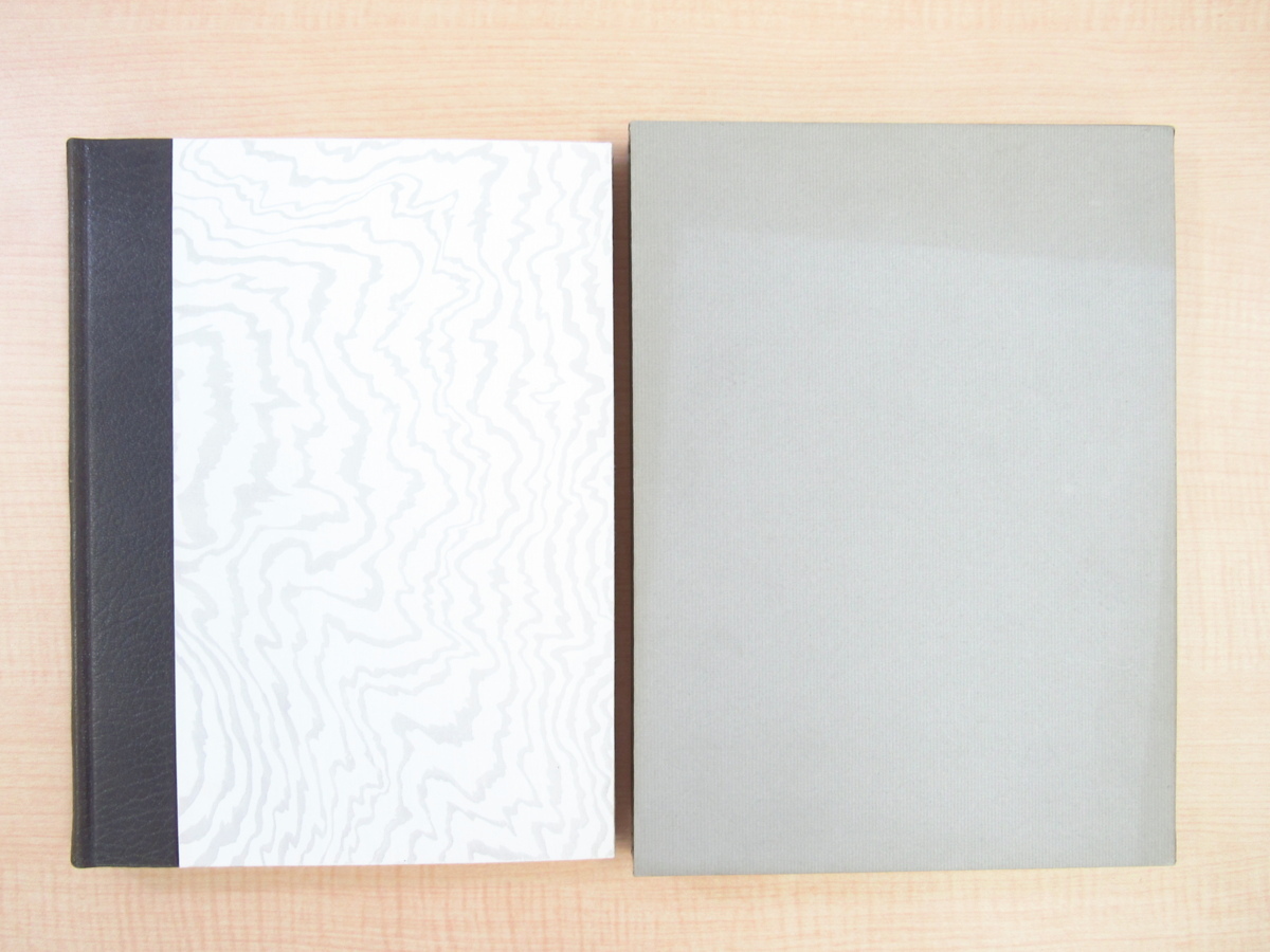 Robin Heyeck『Marbling at The Heyeck Press』限定150部 カリフォルニアの限定本書肆による実物マーブル紙貼込帖 西洋製本 ルリユール拍卖
