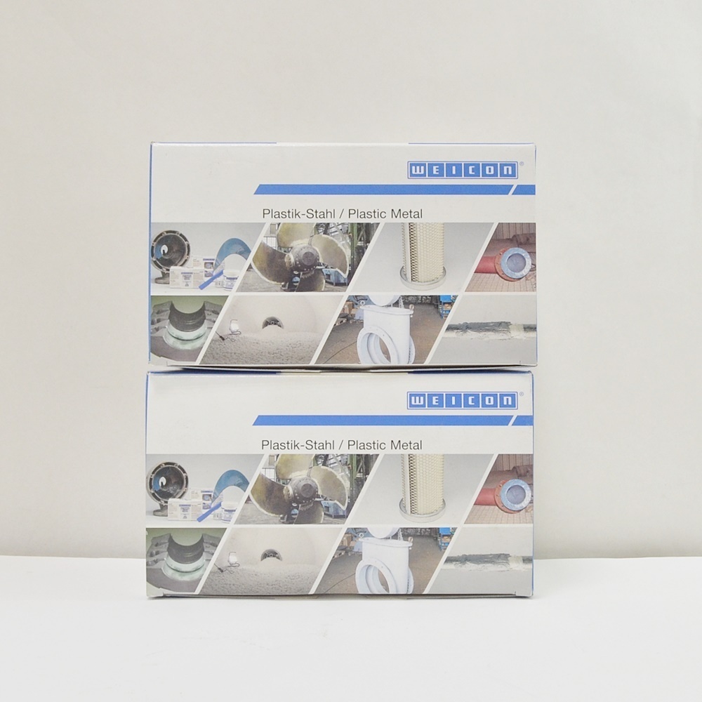 HO1 未使用 鉄補修パテ ペースト状 500g×2個セット WEICON エポキシパテ 設備機器 金型補修 肉盛 穴埋め (4)拍卖