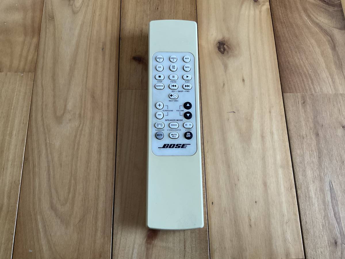 ★美品即決! BOSE ボーズ 純正リモコン RC-25J(45) ★正常動作品 ★拍卖