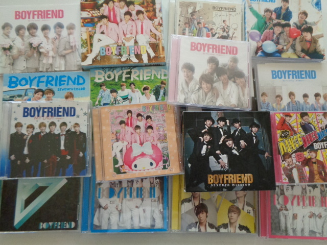 C206-60【1円~】BOYFRIEND 17点セット CD・CD+DVD K-POP 拍卖